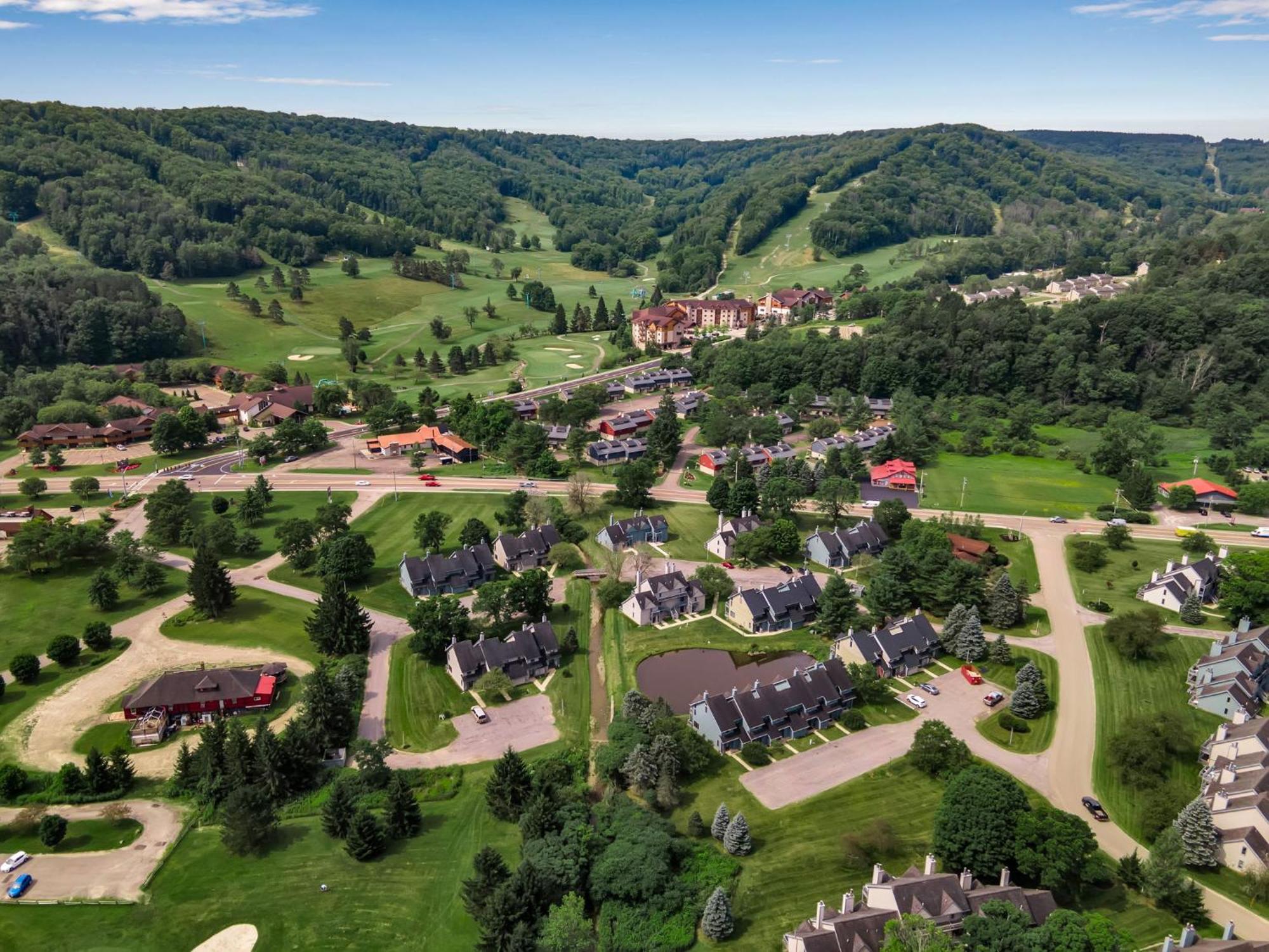 Family Townhouse With Fireplace Ellicottville Exterior foto