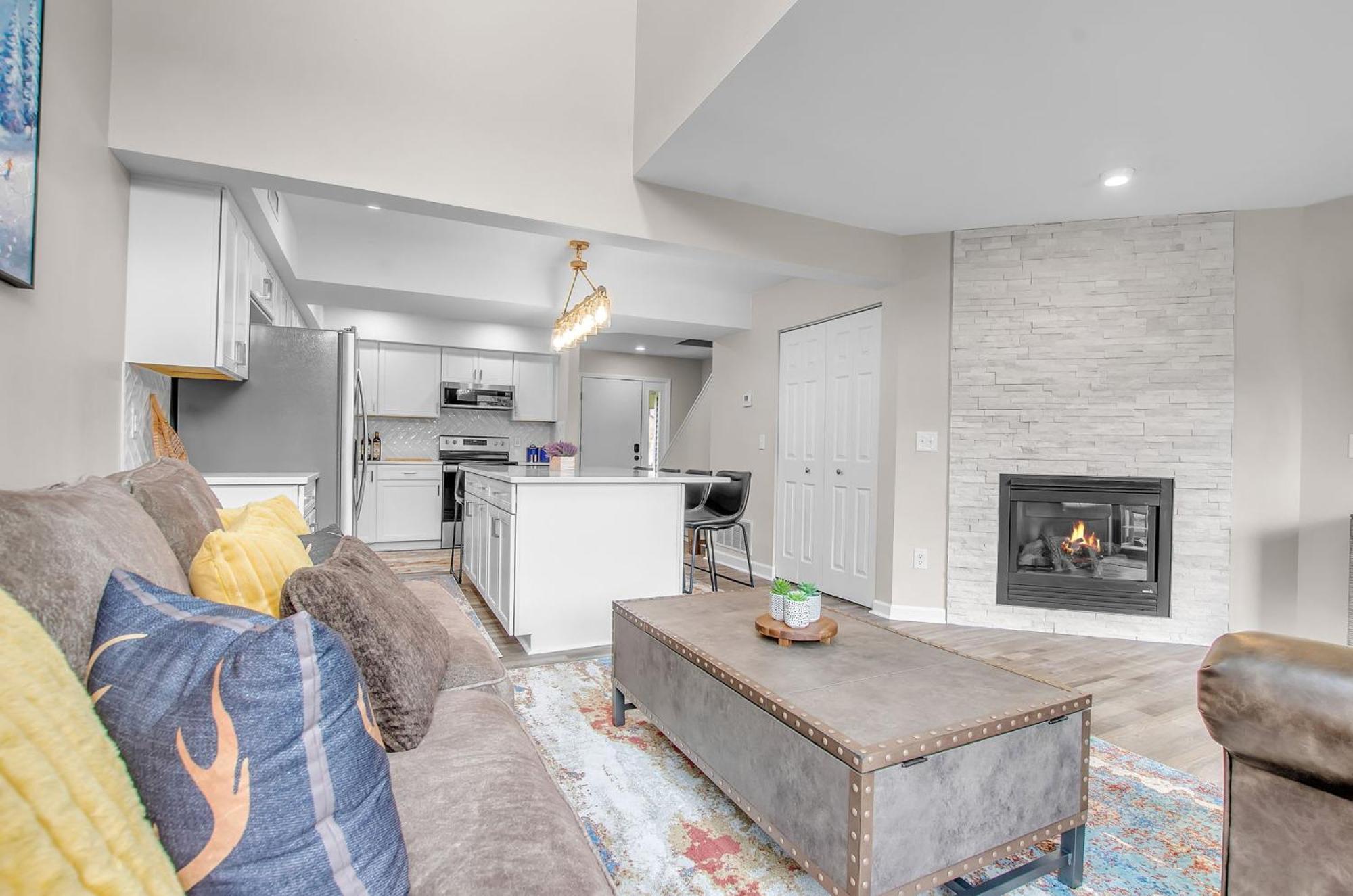 Family Townhouse With Fireplace Ellicottville Exterior foto