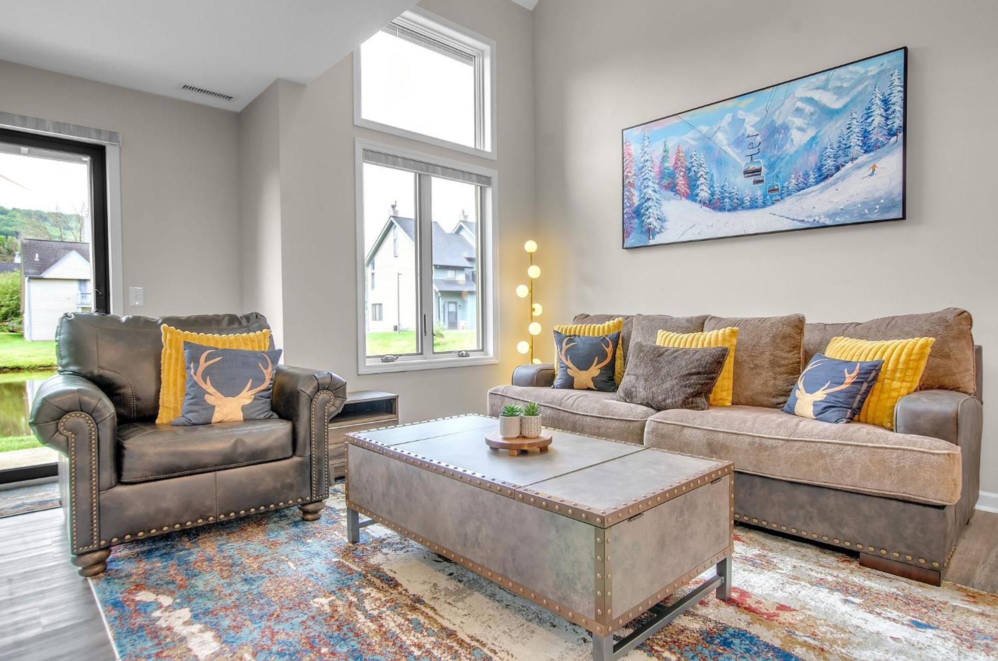 Family Townhouse With Fireplace Ellicottville Exterior foto